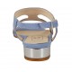 Sandalo da donna in camoscio azzurro tacco 2 - Misure disponibili: 32, 43, 44, 46