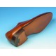 Zapato oxford con cordones y puntera para hombre en piel marron - Tallas disponibles:  41, 44, 52