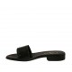 Sabot da donna in vernice nera tacco 2 - Misure disponibili: 32, 42, 46