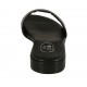 Sabot da donna in vernice nera tacco 2 - Misure disponibili: 32, 42, 46