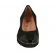 Decolté da donna in tessuto con puntale in vernice nera zeppa 4 - Misure disponibili: 34, 42, 44