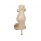 Scarpa aperta da donna con plateau e cinturino in pelle nude perlata tacco 11 - Misure disponibili: 43