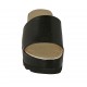 Sabot aperto da donna in vernice nera zeppa 6 - Misure disponibili: 43