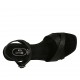 Sandalo con cinturino da donna in vernice stampata nera 2 - Misure disponibili: 32, 33, 42