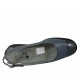 Chanel pour femmes en cuir et cuir verni bleu talon 3 - Pointures disponibles:  34