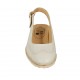 Chanel da donna in pelle beige tacco 3 - Misure disponibili: 33, 34, 45
