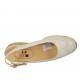 Chanel da donna in pelle beige tacco 3 - Misure disponibili: 33, 34, 45