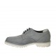 Scarpa casual stringata da uomo in nabuk grigio - Misure disponibili: 46, 47