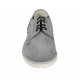 Scarpa casual stringata da uomo in nabuk grigio - Misure disponibili: 46, 47