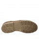 Zapato deportivo con cordones para hombre en piel y piel perforada marron - Tallas disponibles:  46, 48, 49