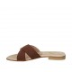 Sabo para mujer en nabuk marron tacon 1 - Tallas disponibles:  42, 43, 46