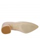 Escarpin à bout pointu pour femmes en daim rose poudre talon 5 - Pointures disponibles:  32