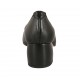 Woman's pump in black leather heel 5 - Available sizes:  32