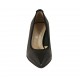 Escarpin pour femmes en cuir noir talon 5 - Pointures disponibles:  32