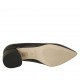 Escarpin pour femmes en cuir noir talon 5 - Pointures disponibles:  32
