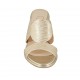 Mule imprimé platine pour femmes talon 6 - Pointures disponibles:  43