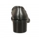 Mocassin pour femmes avec glands en cuir noir talon 5 - Pointures disponibles:  43