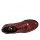 Scarpa stringata da donna modello Oxford in pelle bordeaux tacco 5 - Misure disponibili: 42, 43