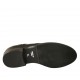 Scarpa elegante stringata derby da donna in pelle nera tacco 3 - Misure disponibili: 32, 43, 45