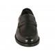 Mocasino para mujer en piel negra tacon 2 - Tallas disponibles:  33