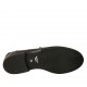 Mocasino para mujer en piel negra tacon 2 - Tallas disponibles:  33