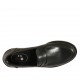 Mocassino da donna in pelle nera tacco 2 - Misure disponibili: 32, 33