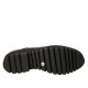 Zapato derby con cordones para mujer en piel negra tacon 3 - Tallas disponibles:  32, 42, 43, 44