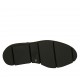 Scarpa accollata con cerniera e elastici da donna in vernice e camoscio nero e stampato zeppa 4 - Misure disponibili: 33, 34, 43, 45