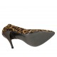 Decolté da donna in camoscio maculato tacco 11 - Misure disponibili: 32, 42