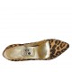 Decolté da donna in camoscio maculato tacco 11 - Misure disponibili: 32, 42