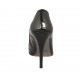 Woman's pointy pump in black patent leather heel 11 - Available sizes:  33, 42, 44, 46