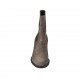 Stivaletto da donna con elastici in camoscio grigio tacco 6 - Misure disponibili: 42