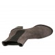 Bottines pour femmes avec élastiques en daim gris talon 6 - Pointures disponibles:  42