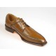 Chaussure derby élégant avec lacets pour hommes en cuir brun - Pointures disponibles:  38, 39, 40, 41, 43, 45, 50, 51