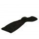 Bottes au genou à bout pointu pour femmes en daim et matériau élastique noir talon 4 - Pointures disponibles:  34
