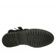 Bottines pour femmes avec boucles et fermeture éclair en daim noir talon 3 - Pointures disponibles:  43, 44