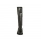 Bottes pour femmes en cuir de couleur noir avec fermeture éclair interieur talon 3 - Pointures disponibles:  42