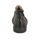 Scarpa casual con cerniere da uomo in pelle nera - Misure disponibili: 46, 47, 49, 50
