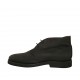 Chaussure à la cheville pour hommes avec lacets en cuir noir - Pointures disponibles:  48, 50