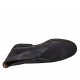 Men's sportive laced ankle shoe in blue suede - Available sizes:  46, 47, 48, 50