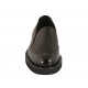 Mocasino para mujer con elasticos en piel y charol negro tacon 3 - Tallas disponibles:  33, 34