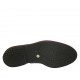 Scarpa stringata derby da donna con borchie e puntale in vernice nera tacco 3 - Misure disponibili: 33, 34