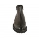 Stivaletto da donna con cerniere in pelle e vernice nera tacco 3 - Misure disponibili: 33, 34