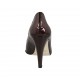 Woman's pump in maroon patent leather heel 9 - Available sizes:  33, 34