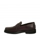 Mocassin pour hommes en cuir marron - Pointures disponibles:  37, 46, 47, 48