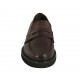 Mocassin pour hommes en cuir marron - Pointures disponibles:  37, 46, 47, 48