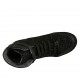 Scarpa stringata da donna con cerniera e fibbia in pelle, camoscio e camoscio stampato nero e maculato zeppa 6 - Misure disponibili: 43, 44