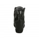 Scarpa stringata da donna con cerniera in pelle e camoscio nero zeppa 6 - Misure disponibili: 34, 42, 43, 44