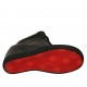 Scarpa stringata da donna con cerniera in pelle e camoscio nero zeppa 6 - Misure disponibili: 34, 42, 43, 44