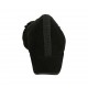 Zapato de salon con accesorio para mujer en gamuza negra cuña 3 - Tallas disponibles:  33